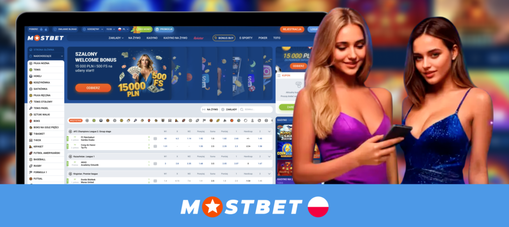 Mostbet Polska – nowoczesna platforma zakładów sportowych
